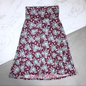 Lularoe Rose Azure Skirt